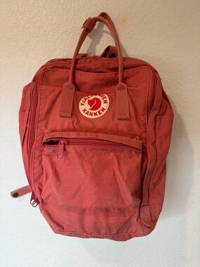 Fjallraven Kanken Backpack Deep Red Backpack Travel Casual School College Out